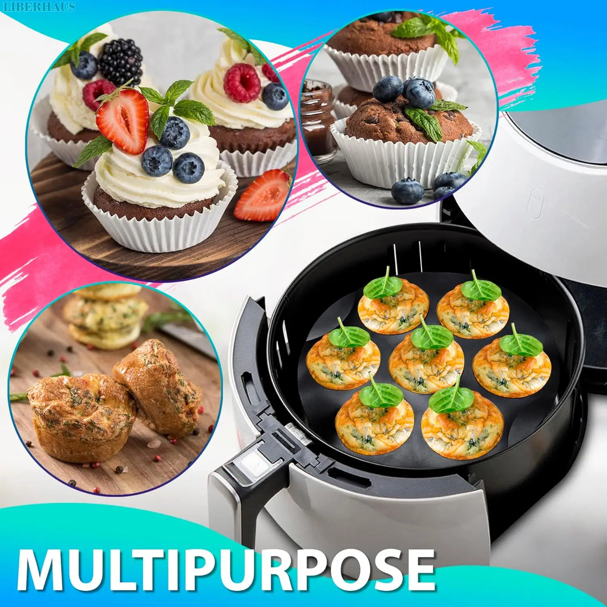 Complete 9–12 piece Air Fryer Accessory Set