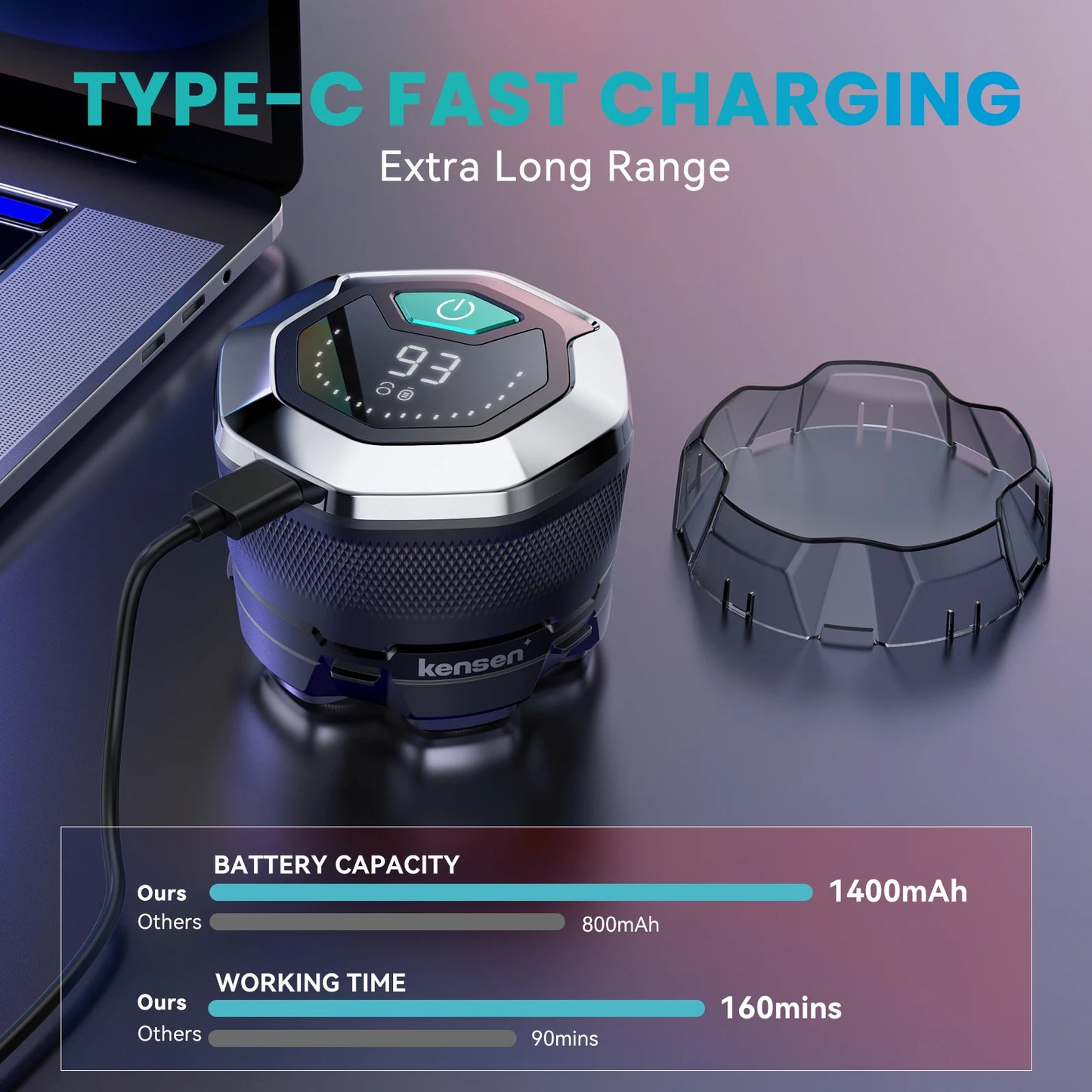 KENSEN S15 Electric Head Shaver