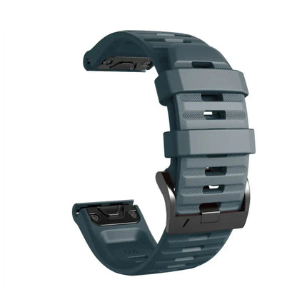 QuickFit Silicone Strap for the Garmin Flagship Models (2 sizes & 46 colours available) Habicare