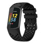 Silicone Strap for the Fitbit Charge 5/6 Series (12 colours available) Habicare