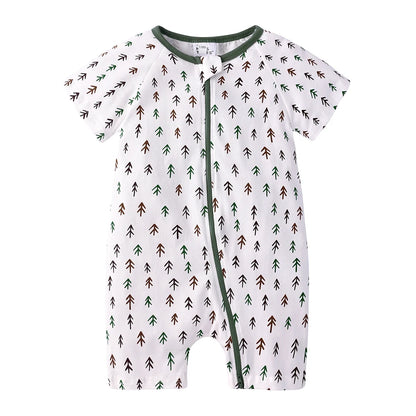 Kids Tales Sunshine Stories Cotton-Blend Printed Romper