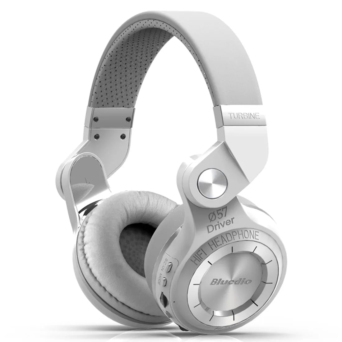 Bludio T2 Plus Headset - Foldable Wired & Wireless Headphones with FM Radio and 32G TF Card Support for Travel, Work, and Music - ShopHub