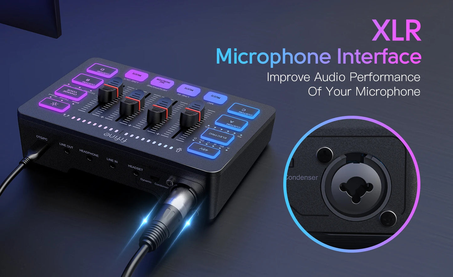 Transform Your Streaming Experience with the FIFINE Gaming Audio Mixer