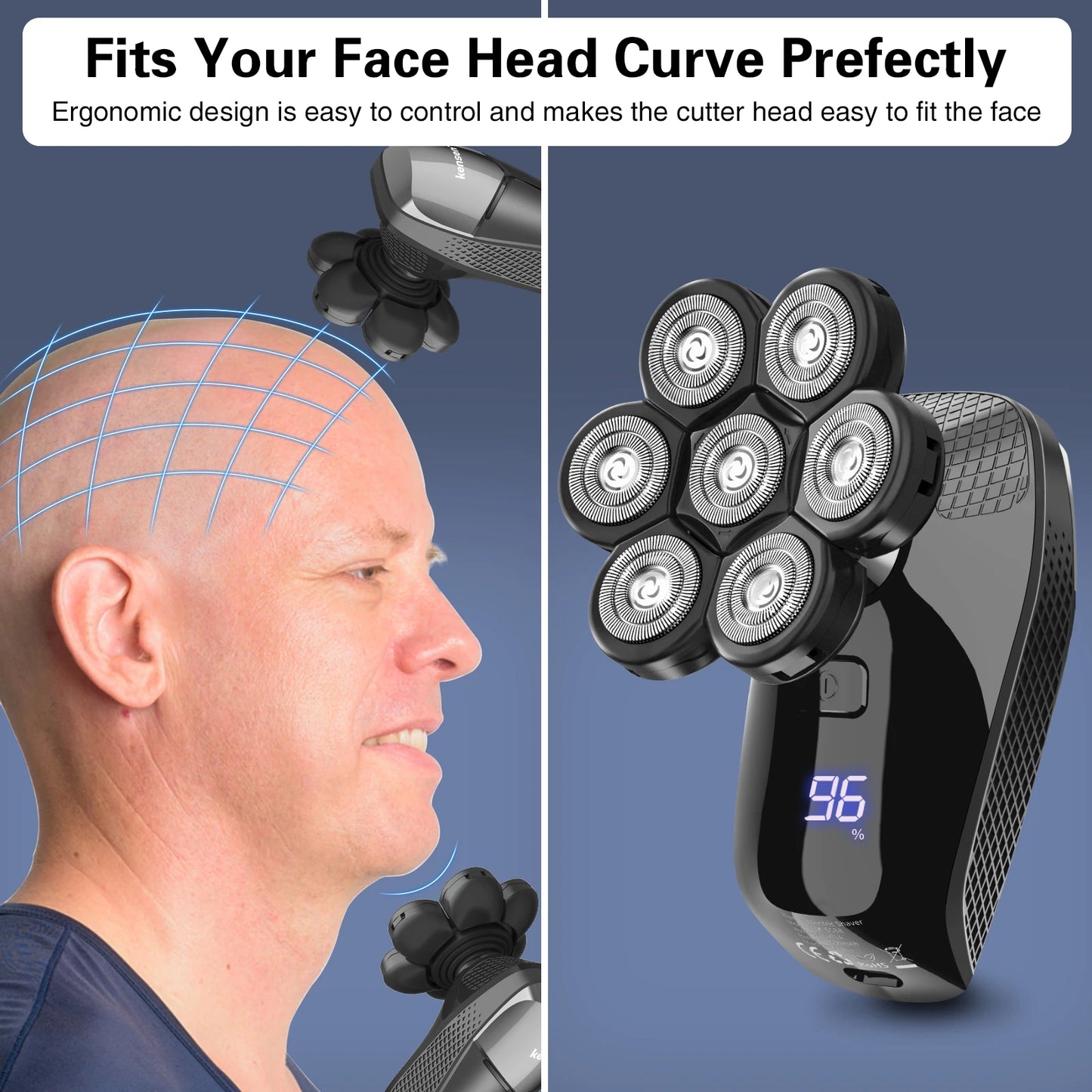 Kensen S8 Electric Head Shaver
