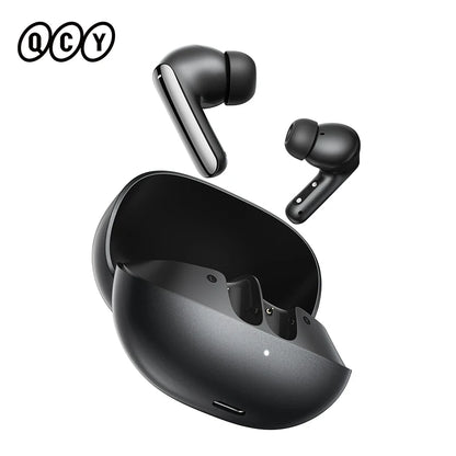 QCY MeloBuds N20 Earphones - Wireless Bluetooth 6.0 with 13mm Drivers and 50dB Adaptive Hybrid Noise Cancelling, 40Hrs Battery Life - ShopHub
