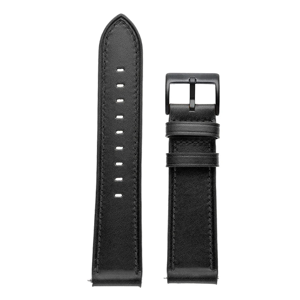 Leather Watch Strap for the Garmin Forerunner 165 (available in 12 colours) Habicare