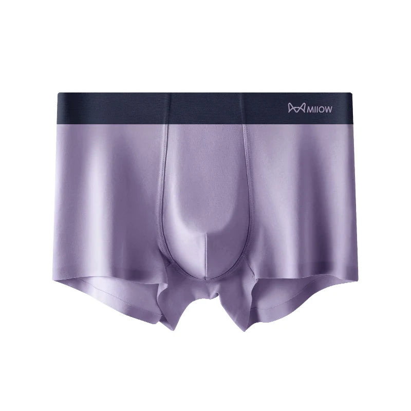 MiiOW Modal Men's Boxer Briefs 3pcs Set - Silky 50S Antibacterial Underwear - ShopHub