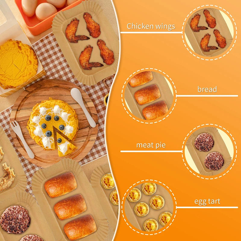 Air Fryer Disposable Paper Liners