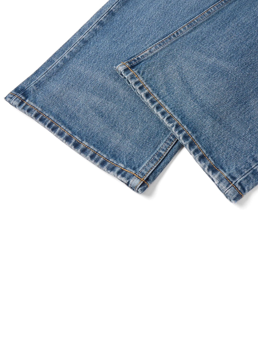 SIMWOOD Loose Relax 13.5oz Heavyweight Washed Vintage Jeans