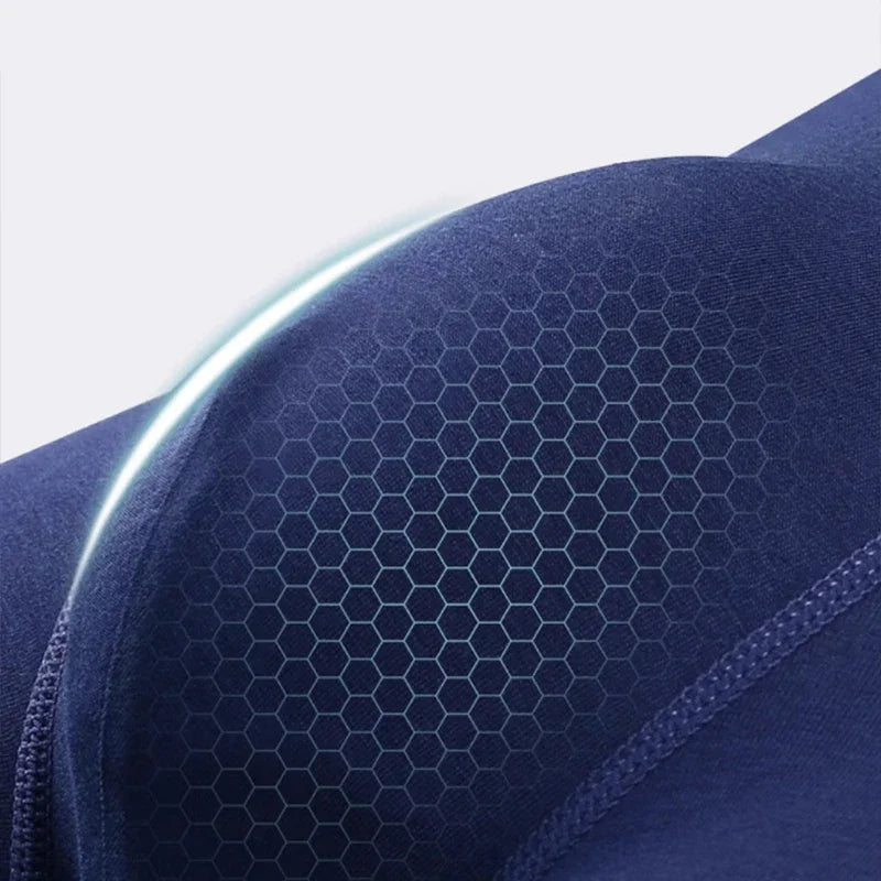 MiiOW 4Pcs Men's Breathable Cotton Underwear with Graphene Antibacterial Technology - Comfortable U Convex Bag Crotch Boxers - ShopHub
