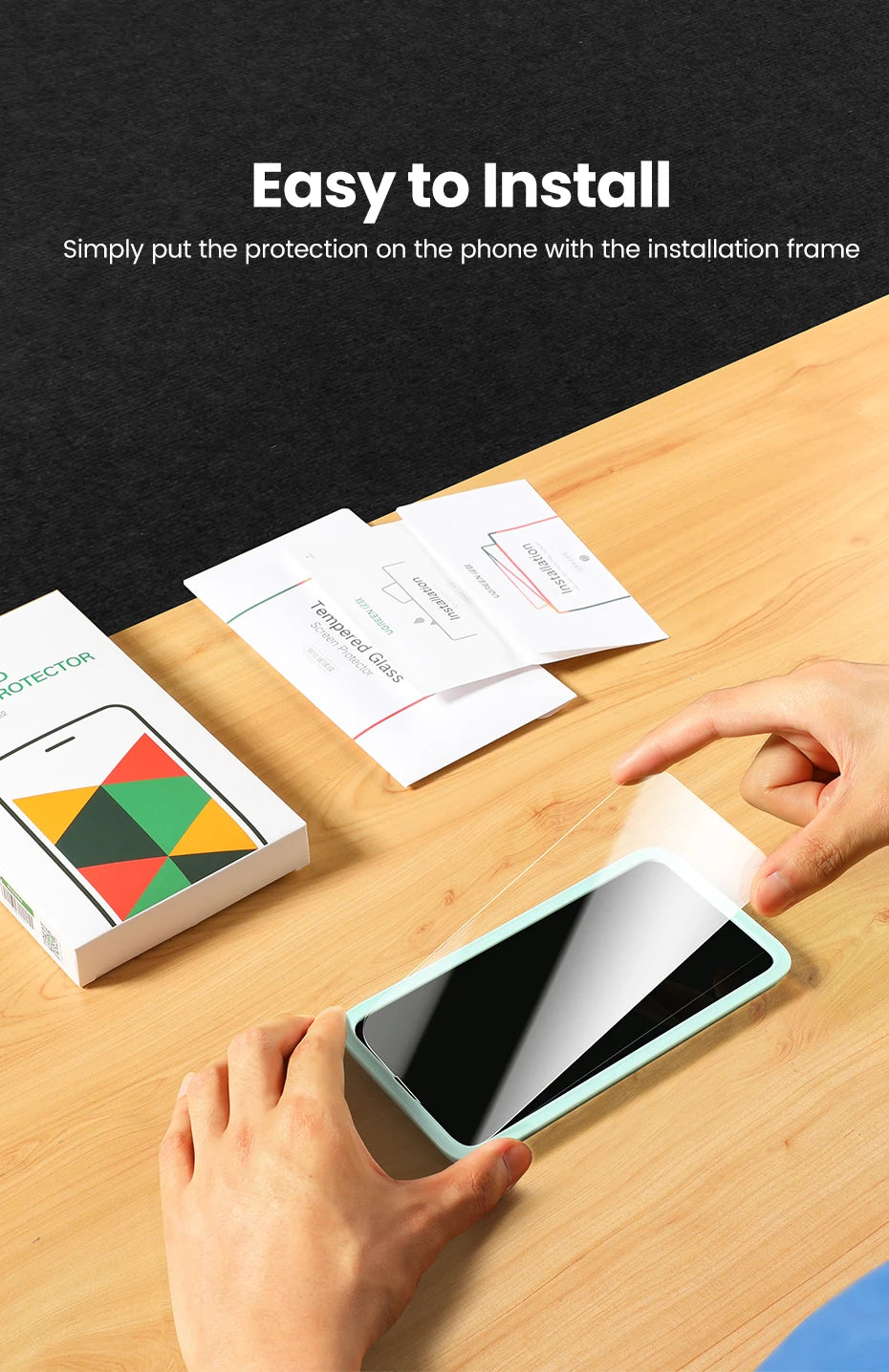 UGREEN 2PCS Screen Protector For iPhone 13 Through 18 Series