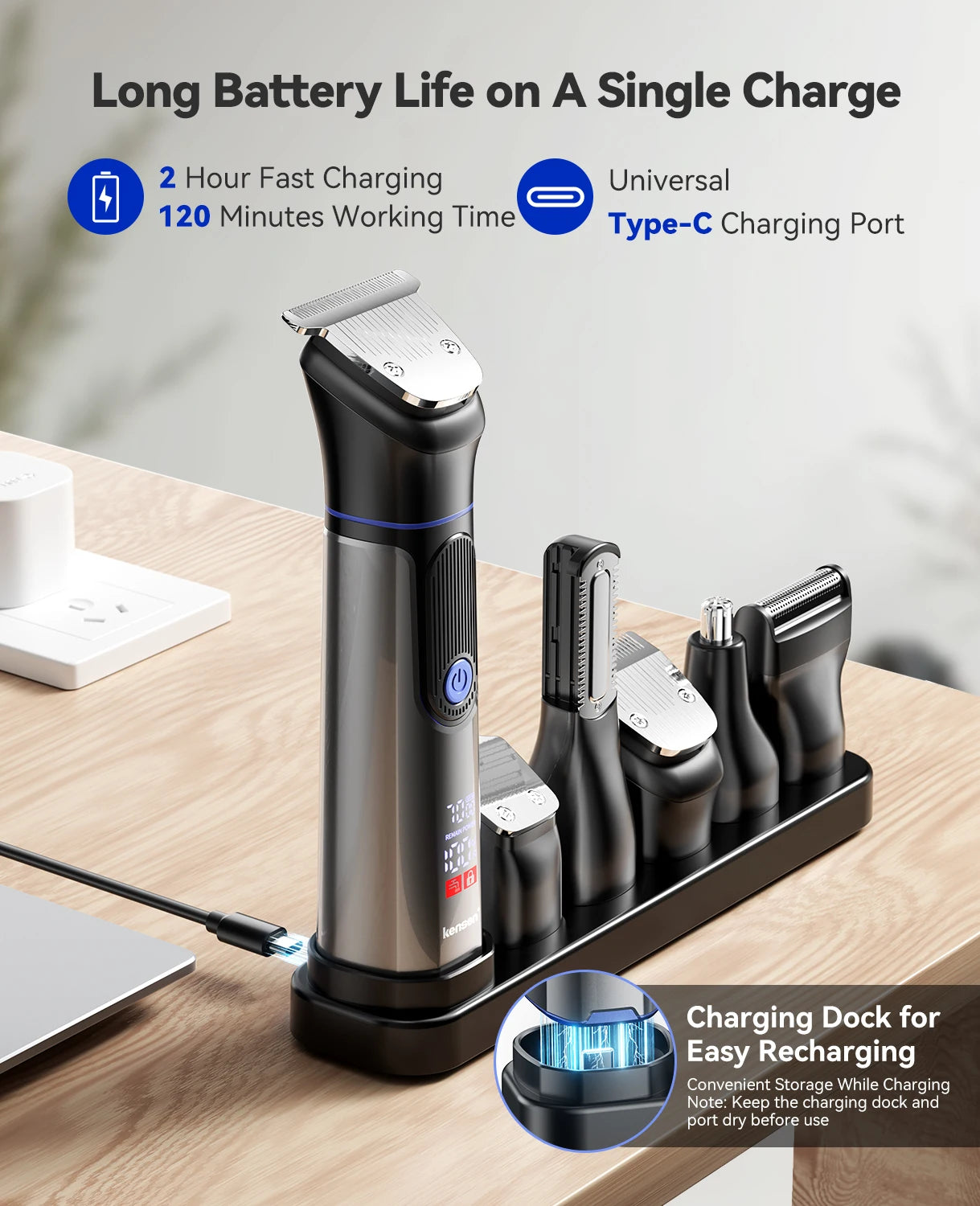 Kensen S38 Electric Hair Trimmer