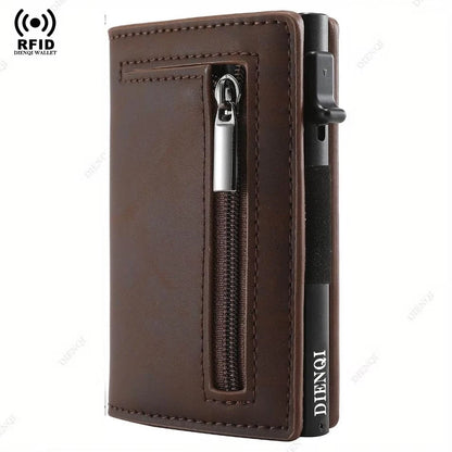 DIENQI Anti-RFID Card Holder Wallet