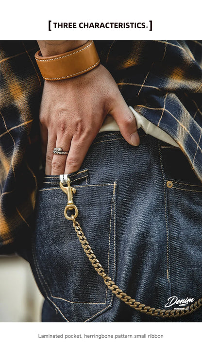 Maden Vintage 13.5oz Heavyweight Selvedge Raw Denim Jeans