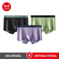 MiiOW Modal Men's Boxer Briefs 3pcs Set - Silky 50S Antibacterial Underwear - ShopHub