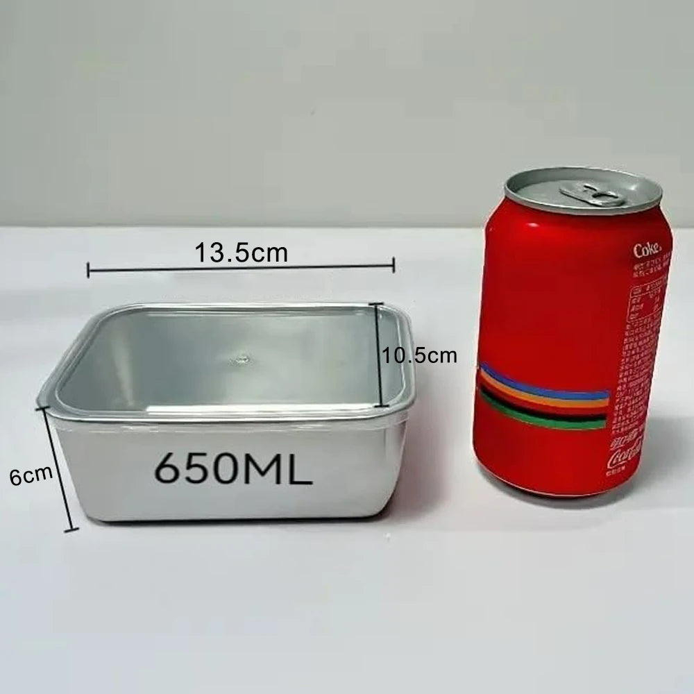 Stainless Steel Food Storage Container with Lid - ShopHub