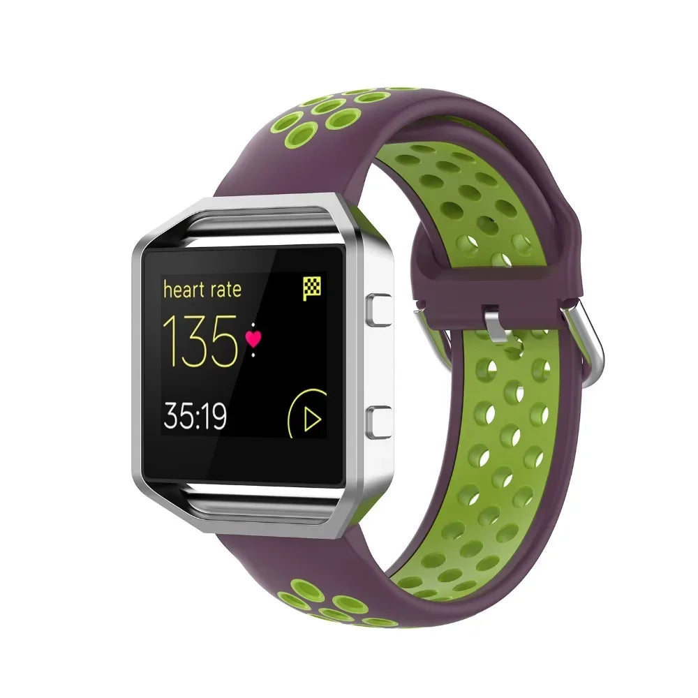 Silicone Sport Strap for the Fitbit Blaze/Versa/Versa 2/Lite Series (15 colours available) Habicare