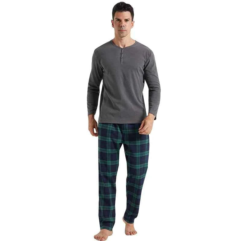 Mens Flannel Pajama Sets – Elevate Your Comfort for Cozy Evening Relaxation
