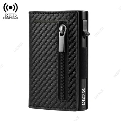 DIENQI Anti-RFID Card Holder Wallet