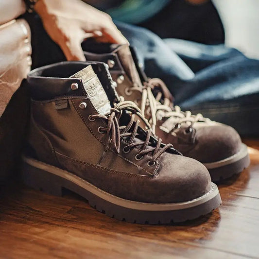 Maden Splice Suede Work Boots
