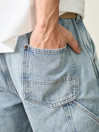 SIMWOOD 11oz Loose Relax Logging Jeans