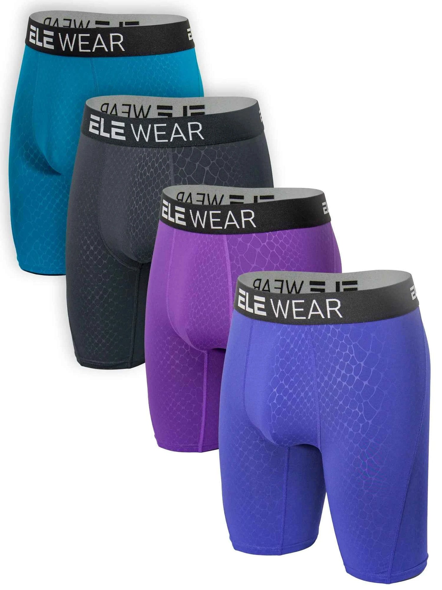 4 Pcs Men's Breathable Boxershorts Plus Size Underwear for a Positive Lifestyle
