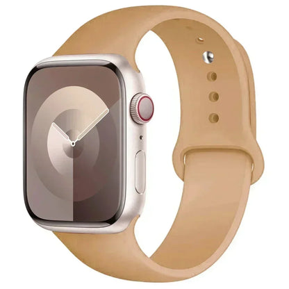 Silicone Replacement Strap for Apple Watch Series (38mm - 42mm) (available in 45 colours) Habicare