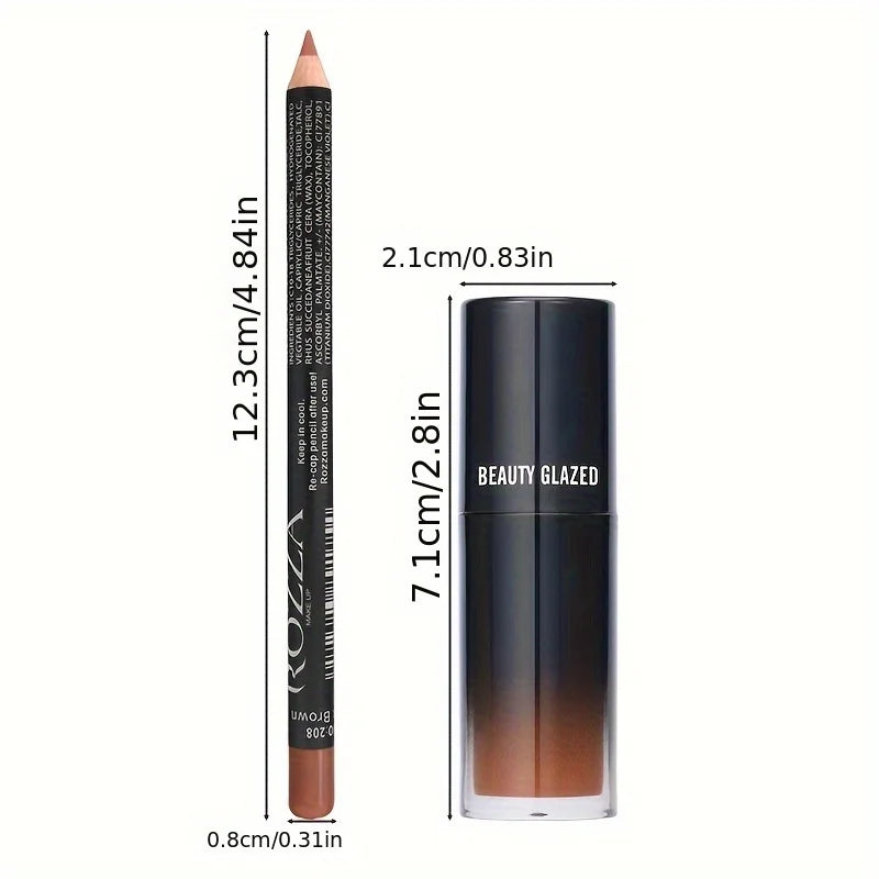 2pcs/Set Smooth Lip Liner
