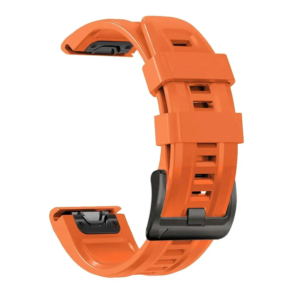 QuickFit Silicone Strap for the Garmin Flagship Models (2 sizes & 46 colours available) Habicare