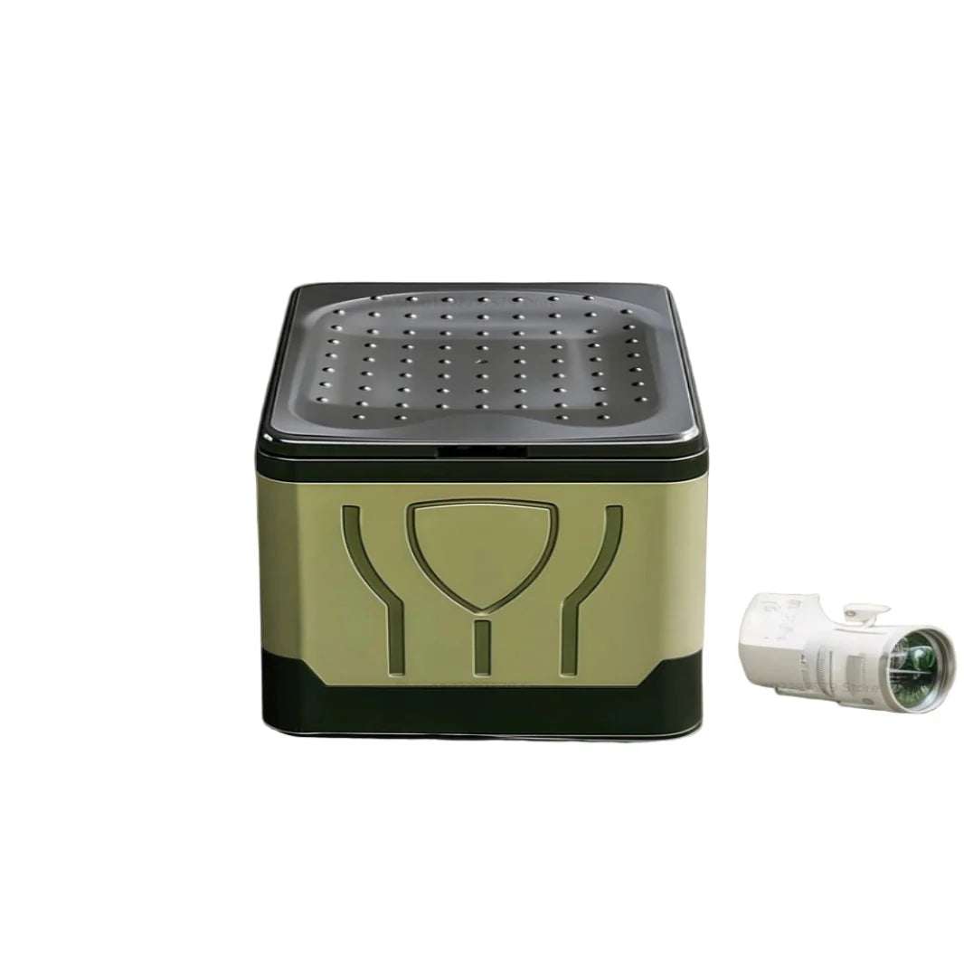 Portable 4-in-1 Outdoor Camping Toilet – Foldable & Odor-Proof Habicare