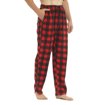 Comfortable Men's Fleece Pajama Pants - Soft, Warm, and Stylish Lounge Wear