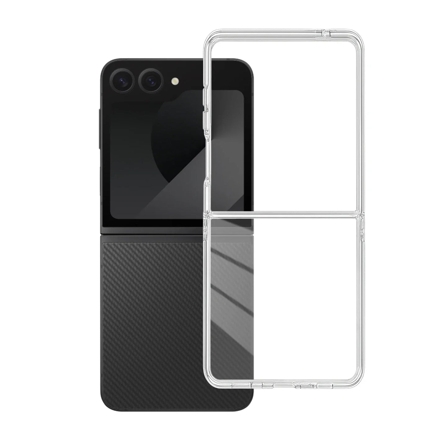 Transparent Magsafe Case for the Samsung Galaxy Z Flip7 (2 types of variant available) Habicare