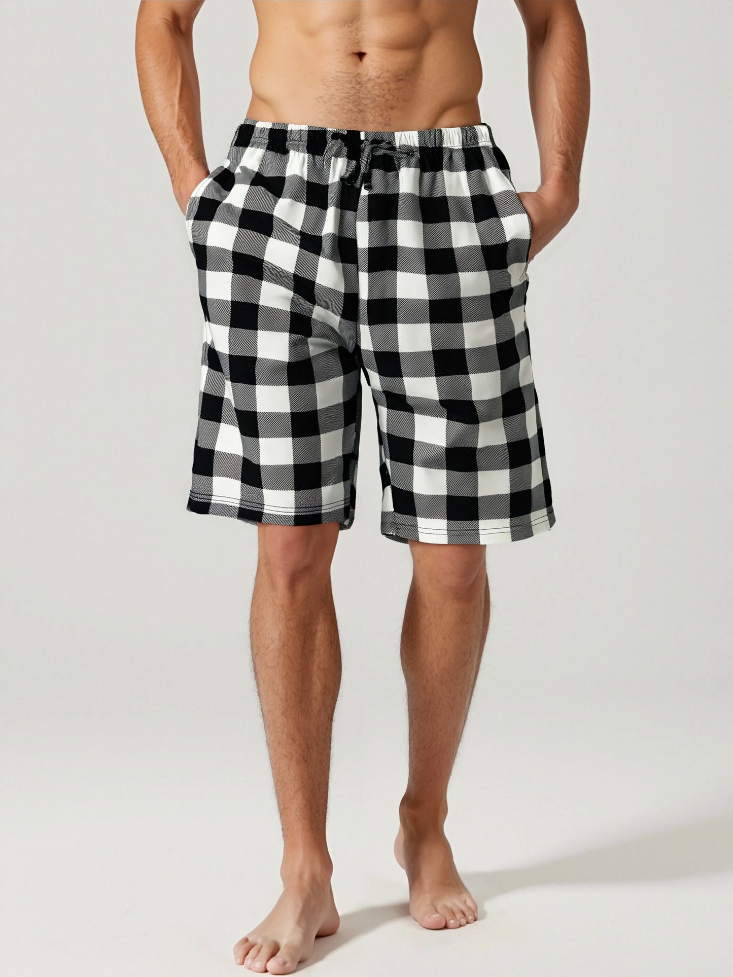 Stylish and Comfortable Men's Summer Pajama Shorts for Blissful Nights