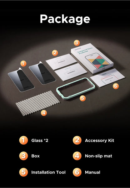 UGREEN 2PCS Privacy Screen Protector For iPhone 17, 16, 15