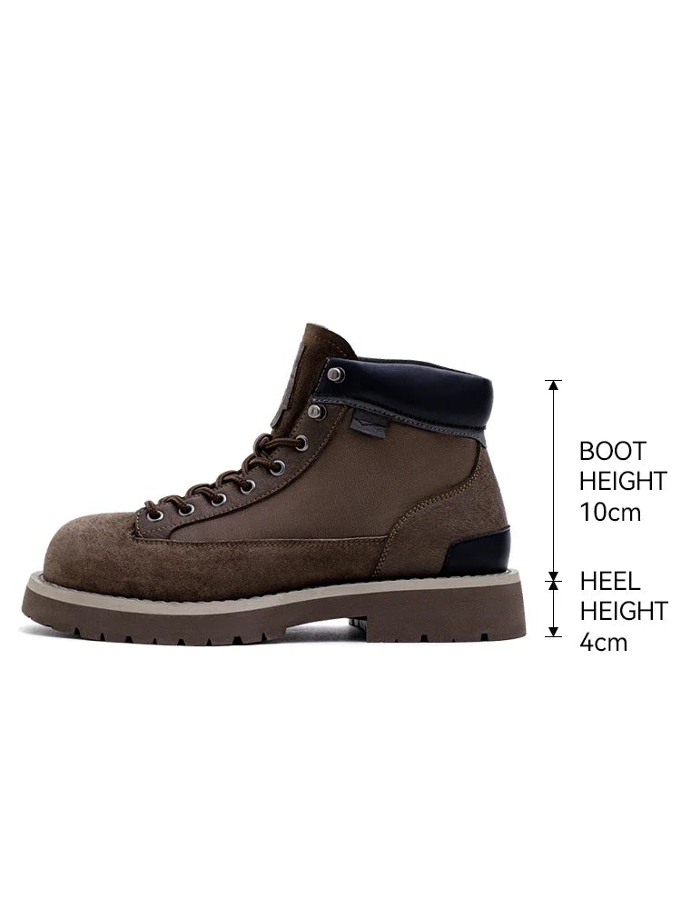 Maden Splice Suede Work Boots