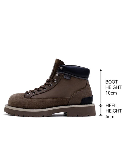 Maden Splice Suede Work Boots
