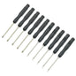 Mini Slotted & Cross Screwdriver Set – 3,22"  / 2mm (10Pcs) Habicare