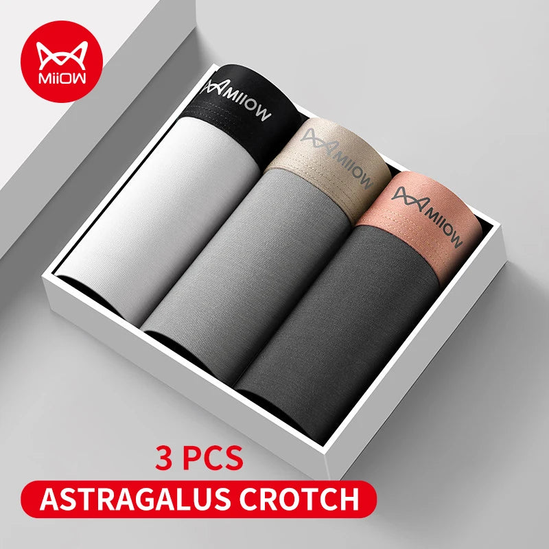 Men's Antibacterial Boxer Briefs - Ultimate Comfort and Freshness