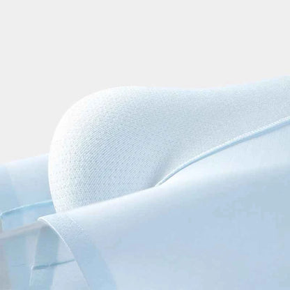 MiiOW Men's Ice Silk Boxer Briefs - 3Pcs Antibacterial Breathable Underwear