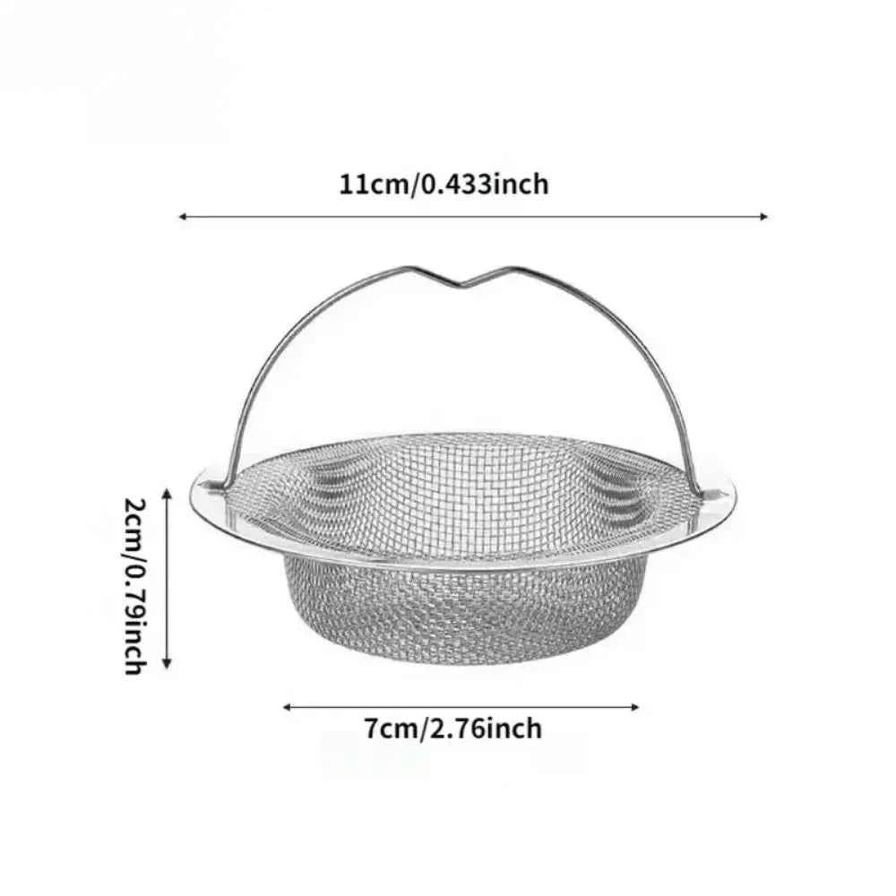 1Pc Stainless Steel Sink Filter, Kitchen Tools, BBQ, Kitchen Items, Premium Kitchens Accessories for Food Residue Catcher