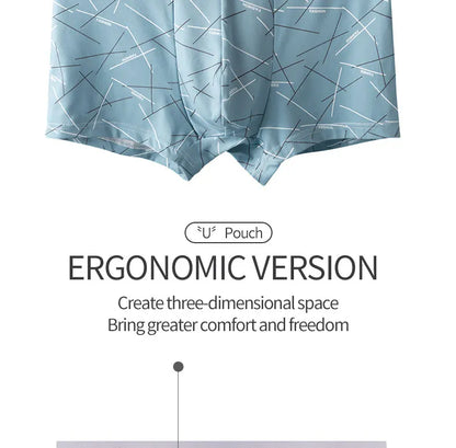 MiiOW 6Pcs Graphene Antibacterial Men's Underwear Boxershorts - ShopHub