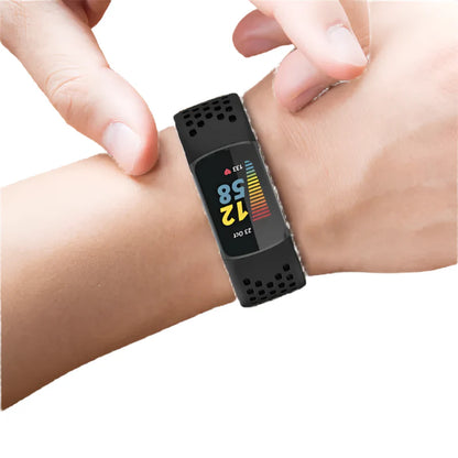 Silicone Strap for the Fitbit Charge 5/6 Series (12 colours available) Habicare