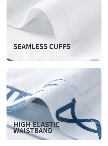 MiiOW Men's Cotton Underwear Set - Cozy Boxer Briefs - ShopHub