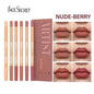 6pcs Velvet Matte Lip Liner Set