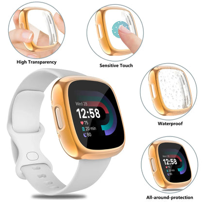 Full Cover Watch Case for the Fitbit Versa 3 Habicare