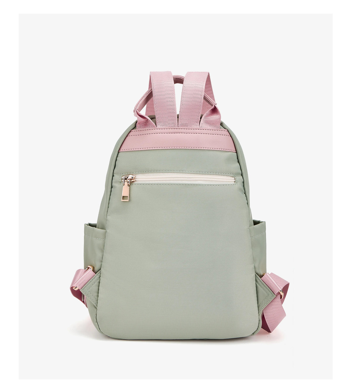 FOXER Women Fabric Backpack Lightweight Travel Shoulder Bag Ladies Multi‑pocket School Bag Casual Daily Female Rucksack