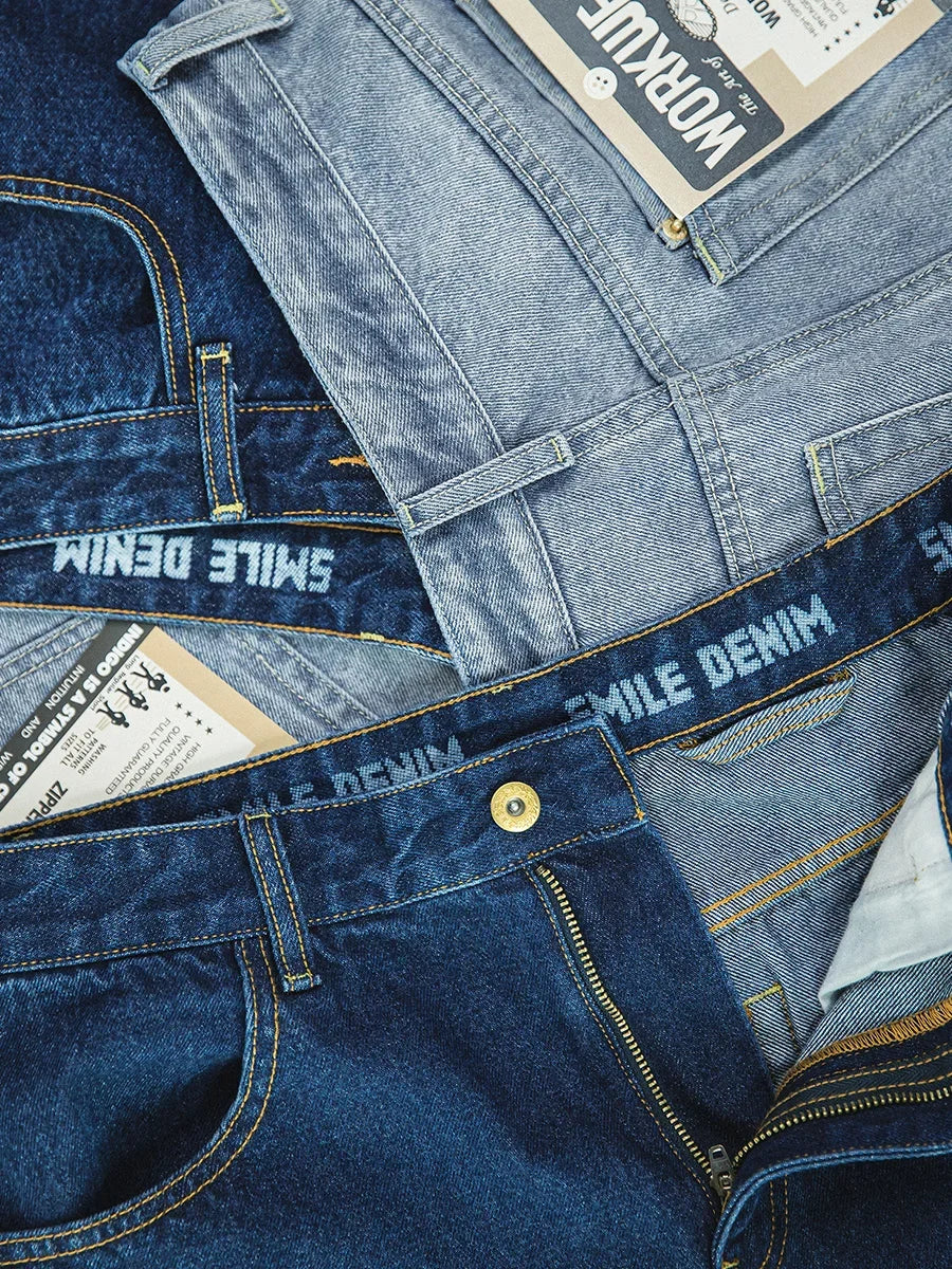 Maden 12.8 oz Retro Loose Washed Denim Jeans