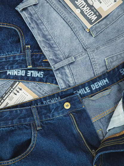 Maden 12.8 oz Retro Loose Washed Denim Jeans