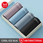 Breathe Easy with MiiOW Breathable Men's Ice Silk Underwear - 4-Pack