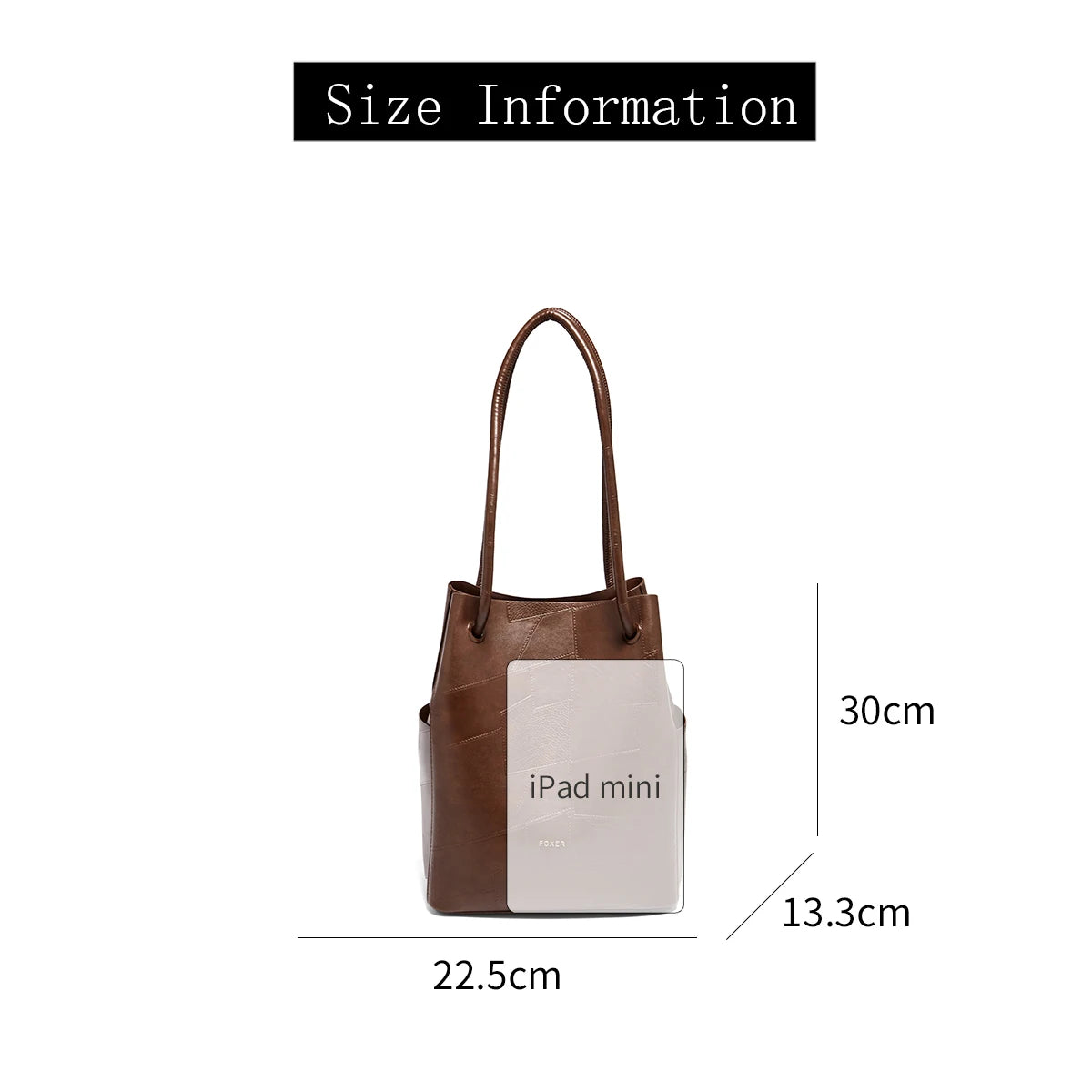 FOXER 2026 Spring New Tote Bag for Women Soft PVC Leather Daily Commute Shoulder Bag Vintage Casual Female Work Handbag